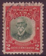 1910-17 CUBA 1910 REPUBLICA. 2c. MAXIMO GOMEZ CENTRO DESPLAZADO IZQUIERDA - Used Stamps
