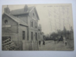 RAISMES , Gare  ,   Carte Postale  ,   2 Scans - Raismes