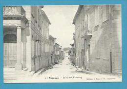 CPA 2 Le Grand Faubourg GRIGNAN 26 - Grignan