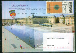 Musique - Instrument, Guitare, Cordes - FRANCE - MONTIMBRENLIGNE - Bordeaux 2015 - 2010-... Illustrated Franking Labels