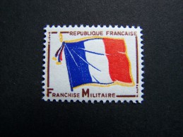 FRANCE TIMBRE DE FRANCHISE MILITAIRE 1964 NEUF ** SANS CHARNIERE N°13 - Militärische Franchisemarken