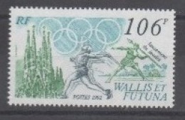 WALLIS Et FUTUNA  : Jeux Olympiques D'été à Barcelone (Espagne) : Lanceur De Javelot (wallisien Et Athléte)i - Sport - Unused Stamps