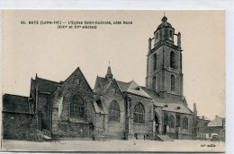 CPA 44  BATZ EGLISE SAINT GUENOLE COTE NORD - Batz-sur-Mer (Bourg De B.)