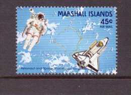 MARSHALL 1988 NAVETTE ET ASTRONAUTE  YVERT N°A16 NEUF  MNH** - Ozeanien