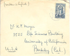 1939 Envelop  Van Soest Naar Berkely USA  Met NVPH 324 - Cartas & Documentos