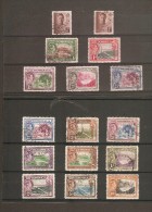 DOMINICA 1938-47 SET EXCLUDING 2s 6d SG 99/109a (ex SG 107) FINE USED Cat £63+ - Dominique (...-1978)