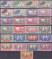 Colonies Francaises Nouvelle Calédonie N° 139/144,149/151A,152A/154,155/161 1928/1938 Neuf * Charnière - Unused Stamps