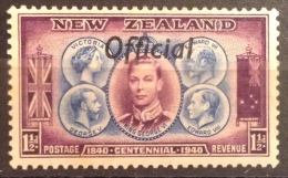 New Zealand 1940  - MH* - # O78 - Servizio