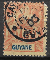 Guyane 1892 - N° Y&T  39, Oblitéré - Gebraucht