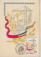 31503- PRAISE OF ROMANIA NATIONAL FESTIVAL, INDUSTRY, AGRICULTURE, MAXIMUM CARD, 1982, ROMANIA - Maximumkarten (MC)