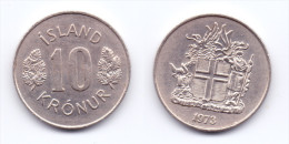 Iceland 10 Kronur 1973 - Iceland