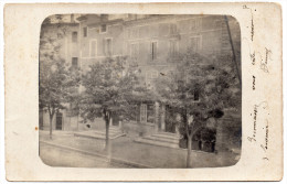 Carte-photo - LAMBESC Grande Rue - Voir Détails - Lambesc