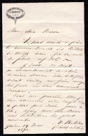 JUDAICA !! LOT DE 16 LETTRES HOTEL DE LA PAIX ( Bientôt Ritz Carlton ) à GENEVE ( Propr. KOHLER ) De 1866 à 1871 - Historical Documents