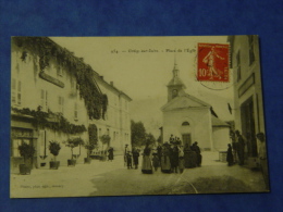 SAVOIE-GRESY SUR ISERE-954-PLACE DE L'EGLISE ED PITTIER -ANIMEE - Gresy Sur Isere