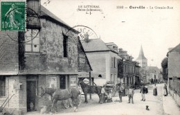 76 - OURVILLE - La Grande Rue - Ourville En Caux