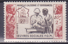 Colonies Francaises Nouvelle Calédonie N° 278 Au Profit Des Oeuvres Sociales 1950 Neuf ** - Nuovi