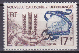 Colonies Francaises Nouvelle Calédonie N° 307 Campagne Mondiale Contre La Faim 1963 Neuf ** - Neufs