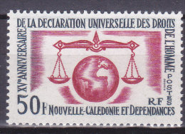 Colonies Francaises Nouvelle Calédonie N° 313 15e Anniversaire De La Declaration Universelle Des Droits De  1963 Neuf ** - Neufs