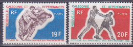 Colonies Francaises Nouvelle Calédonie N°361/362 3e Jeux Sportifs Du Pacifique Sud 1969 Neuf ** - Neufs
