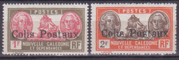 Colonies Francaises Nouvelle Calédonie Colis Postaux N°5,6  1928 Neuf * Charnière - Neufs