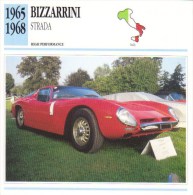 Bizzarrini Strada  -  1965 -  Fiche Technique Automobile (Italie) - Cars