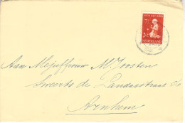 1941 Envelop Van Hengelo (Ov) Naar Arnhem Met NVPH 378 - Briefe U. Dokumente