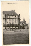 CPA    ESCH SUR ALZETTE  EGLISE SAINT JOSEPH        HOTEL DE VILLE - Esch-Alzette