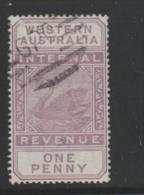 Aus WAMi.Nr.14 / 1899, Schwan 1 P. - Used Stamps