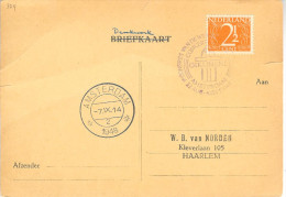 1948 Drukwerk Van Amsterdam Naar Haarlem Met Gelegenheidsstempel Op NVPH 462 - Covers & Documents