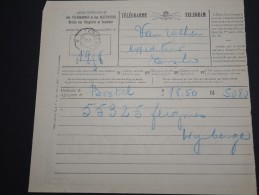 BELGIQUE - Télégramme Publicitaire - Lot N° 10139 - Francobolli Telegrafici [TG]