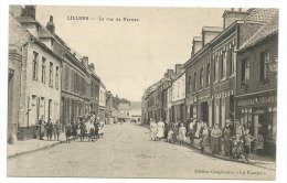 CPA LILLERS  Rue De Pernes  Edit Cooperative La Fourmi Delmarre Delannoy Petit Parisien - Lillers