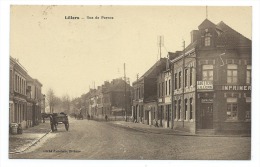 CPA LILLERS  Rue De Pernes  Imp Guetteur  De Lillers  Cliché Fauchois Bethune - Lillers