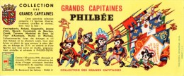 Buvard  Philbée, Les Grands Capitaines + Point Ima. - Pan De Especias