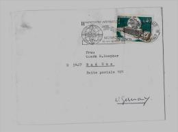 Principauté De Monaco « MONTE-CARLO »LSE – Tarif Spécial « Allemagne Fédérale » à 0F40 - Lettres & Documents