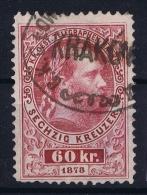 Austria: Mi Nr Telegrafenmarke 15 A Gestempelt/used/obl.   1874  Perfo 10,50 - Telegraph