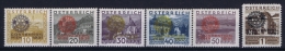 Austria Mi Nr 518 - 523 MNH/** Sans Charnière  Postfrisch  Rotary - Nuevos