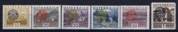 Austria Mi Nr 518 - 523 MNH/** Sans Charnière  Postfrisch  Rotary - Ungebraucht