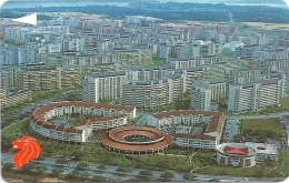 Delcampe - Singapore - Housing Estate, First Issues, 9SIGE, 1990, 460.000ex, Used - Singapur