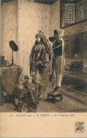 ETHNIQUES ET CULTURES - AFRIQUE DU NORD - TABLEAU - SALON 1907 - "La Toilette" - Par R.ERNST - Afrika
