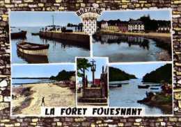 29 LA FORET FOUESSANT La Cale La Baie La Plage L'Anse St Laurent Le Calvaire,blason De L'artiste Heraldique Robert Louis - La Forêt-Fouesnant