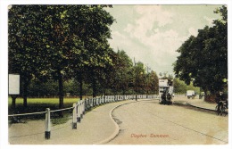 RB 1068 - 1905 Postcard - Horse Drawn Bus - Clapton Common - London - London Suburbs