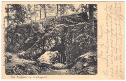 Der Thorstein Im Lauchagrund - Verlag C. Gg. Krautwurst - Postmark 1904 - Tabarz