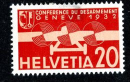 8421 - Swiss 1932   Michel # 257* Thin (cat. 1.50€ ) - Unused Stamps