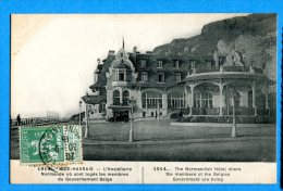 AVR492, Nice-Havrais, 1914, Hostellerie Normande Où Sont Logés Les Membres Du Gouvernement Belge, Belgique,circulée 1915 - Sainte Adresse