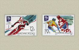 Hungary 1994. Winter Olimpic Games, Lillehammer Set MNH (**) Michel: 4275-4276 / 1.50 EUR - Invierno 1994: Lillehammer