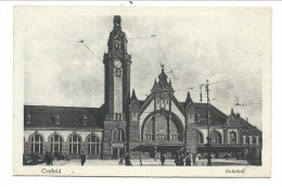 CPA - Allemagne - CREFELD - KREFELD - Bahnhof  - Postes Militaires  // - Krefeld