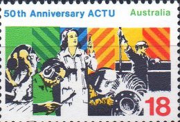 Australia 1976 18c ACTU Anniversary MNH - Nuovi