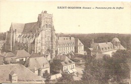 PK.  SAINT-RIQUIER (Somme) PANORAMA PRIS DU BEFFROI - Picardie