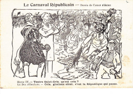 Illustrateur CARAN D'ACHE, Carnaval Républicain - Caran D'Ache