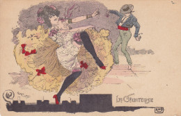 Illustrateur CONRAD Georges, La Chanteuse, Danse Espagnome, French Cancan - Conrad